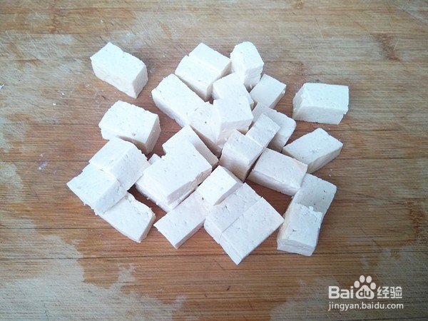 圆白菜辣豆腐的做法