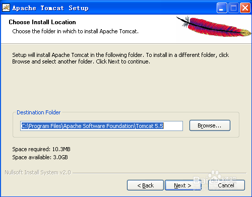 Windows下tomact5.5的安装步骤