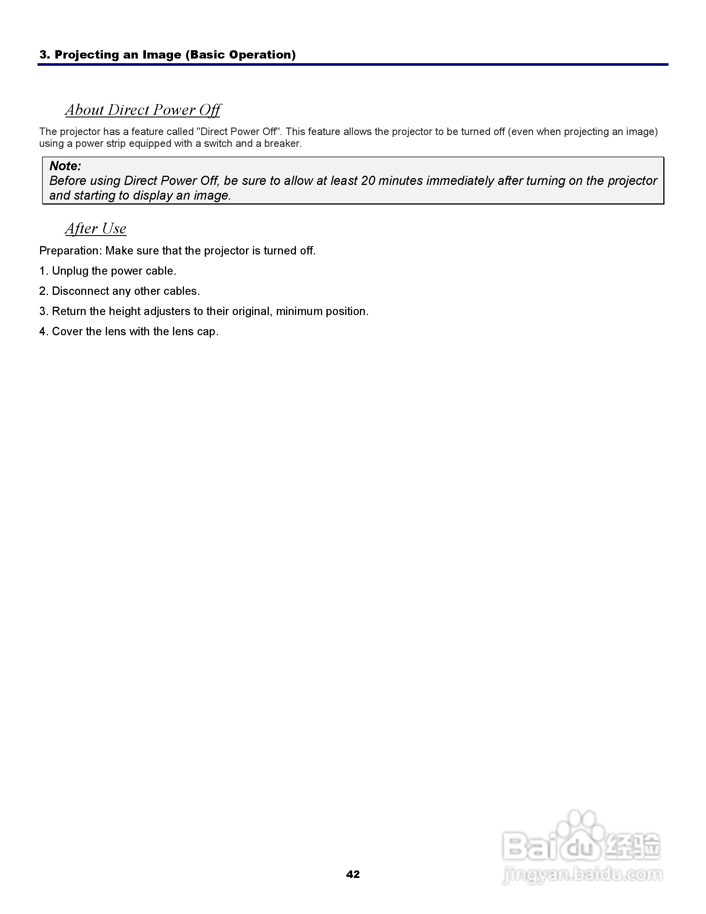 三洋 PDG-DXT10L投影机说明书:[6]