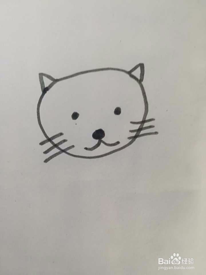 教大家画一个可爱的小狮子