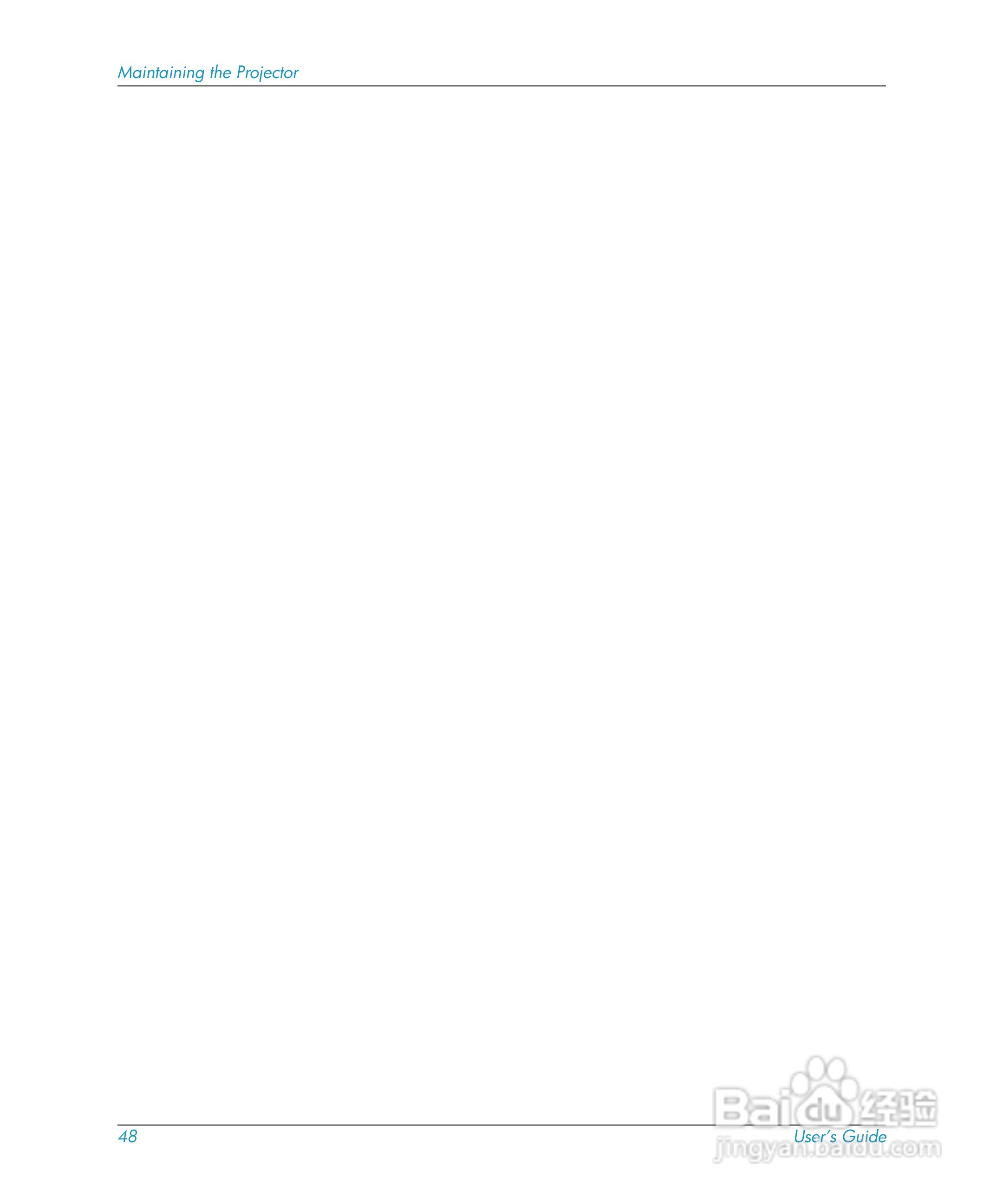 惠普(康柏) HP mp3220 Digital Projector投影机说明书:[5]