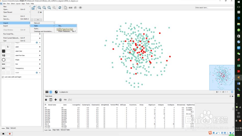 cytoscape使用教程