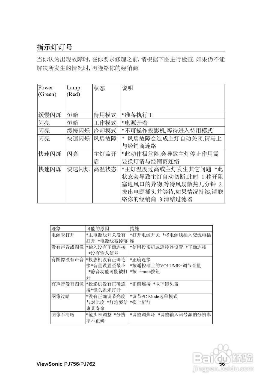 优派PJ762投影机使用说明书:[6]