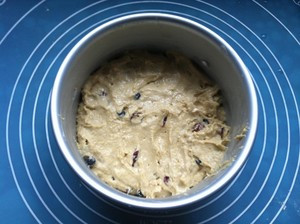 红糖莜面双莓发糕的做法