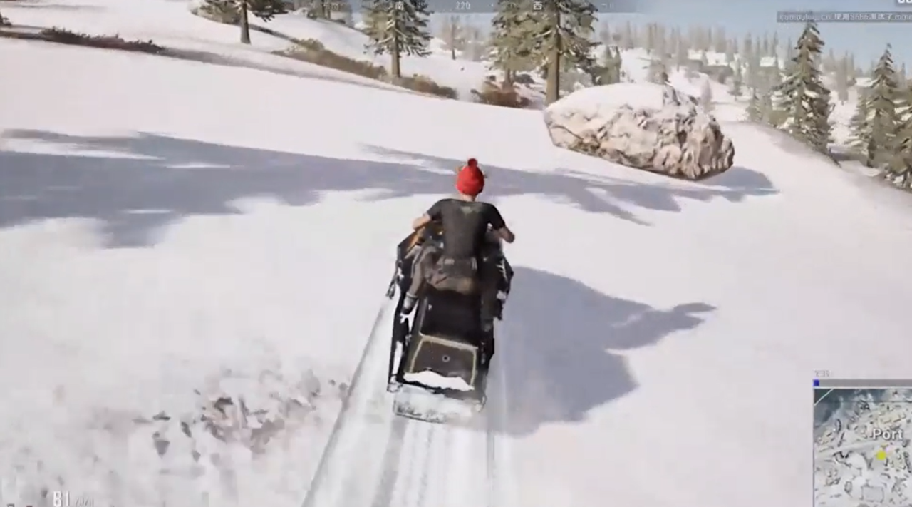 绝地求生雪地地图有哪些载具