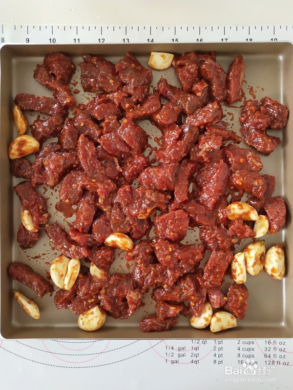 怎样做蒜头烤牛肉