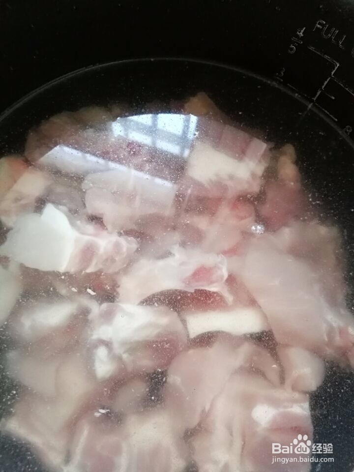 高压锅炖排骨的做法