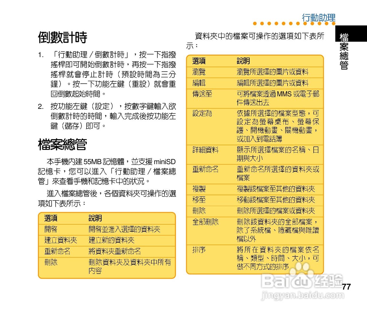 华硕手机V80型说明书:[8]