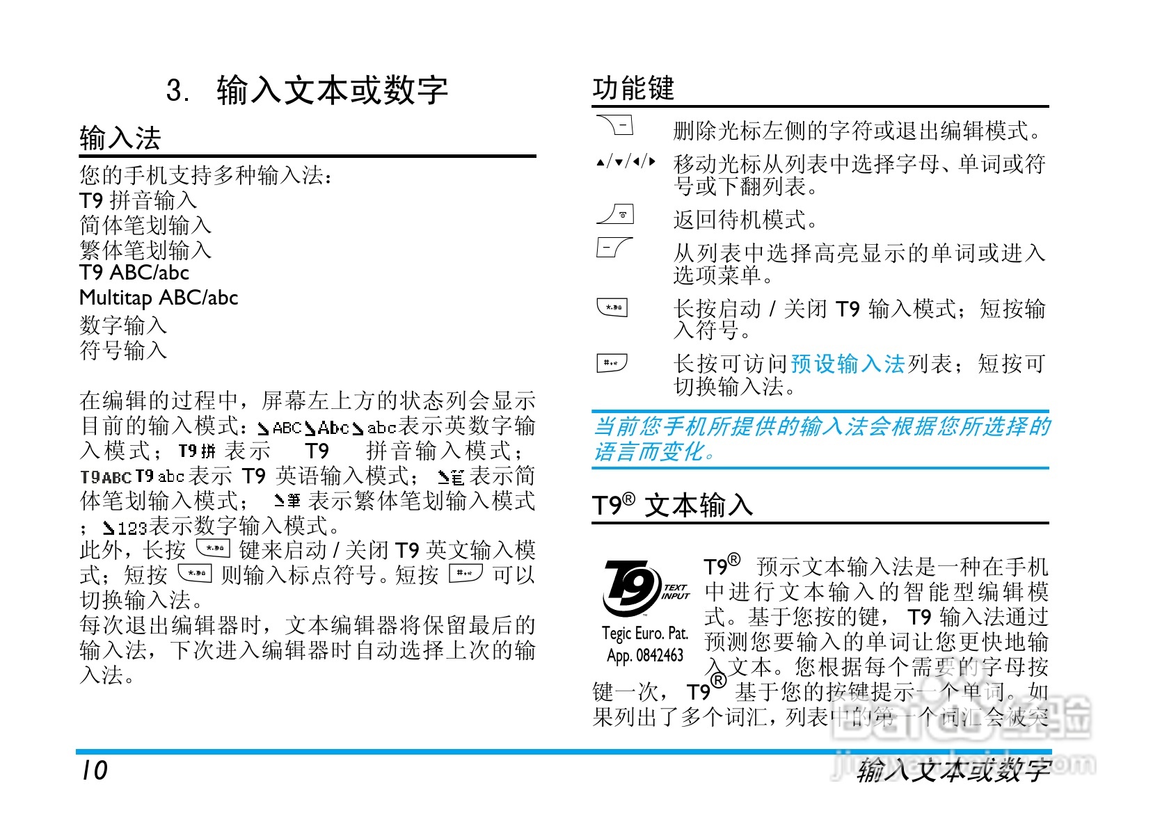 飞利浦E210手机使用说明书:[2]