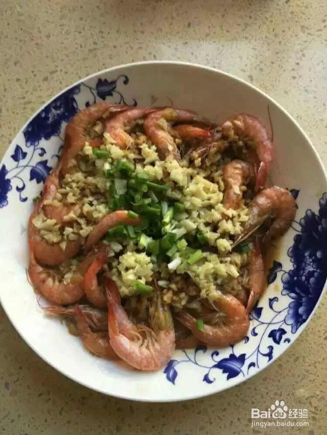 蒜蓉大虾，营养还补钙