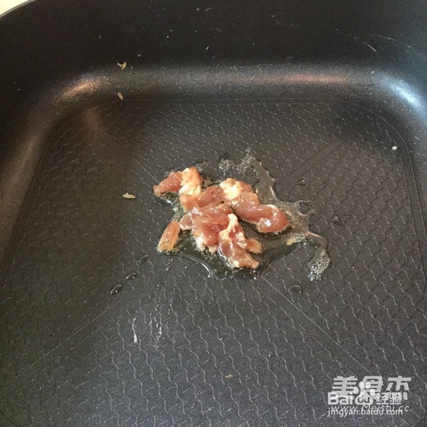 菜心炒面的做法