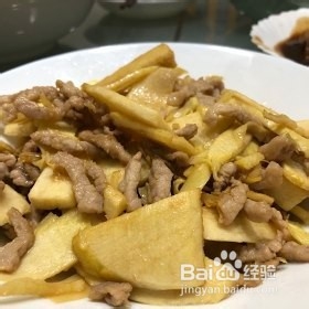 怎么做冬笋炒肉的攻略/步骤