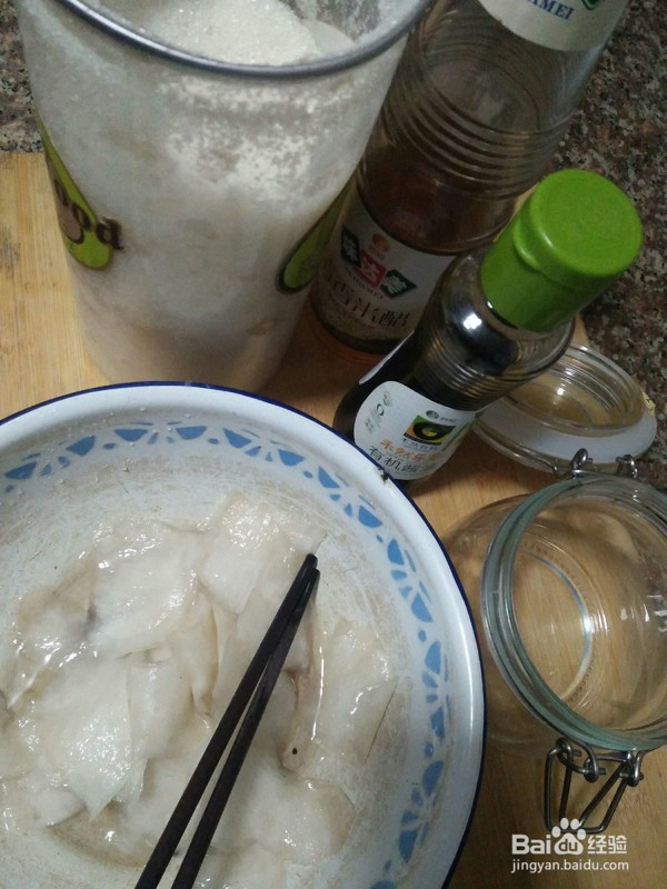 下饭小凉菜糖醋萝卜皮的制作方法