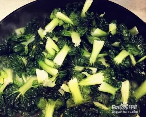 塔塔菜炒口蘑