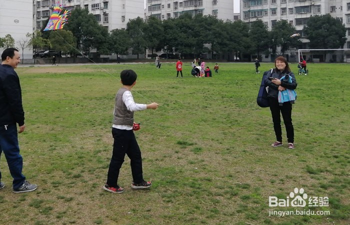班主任如何组织学生放风筝