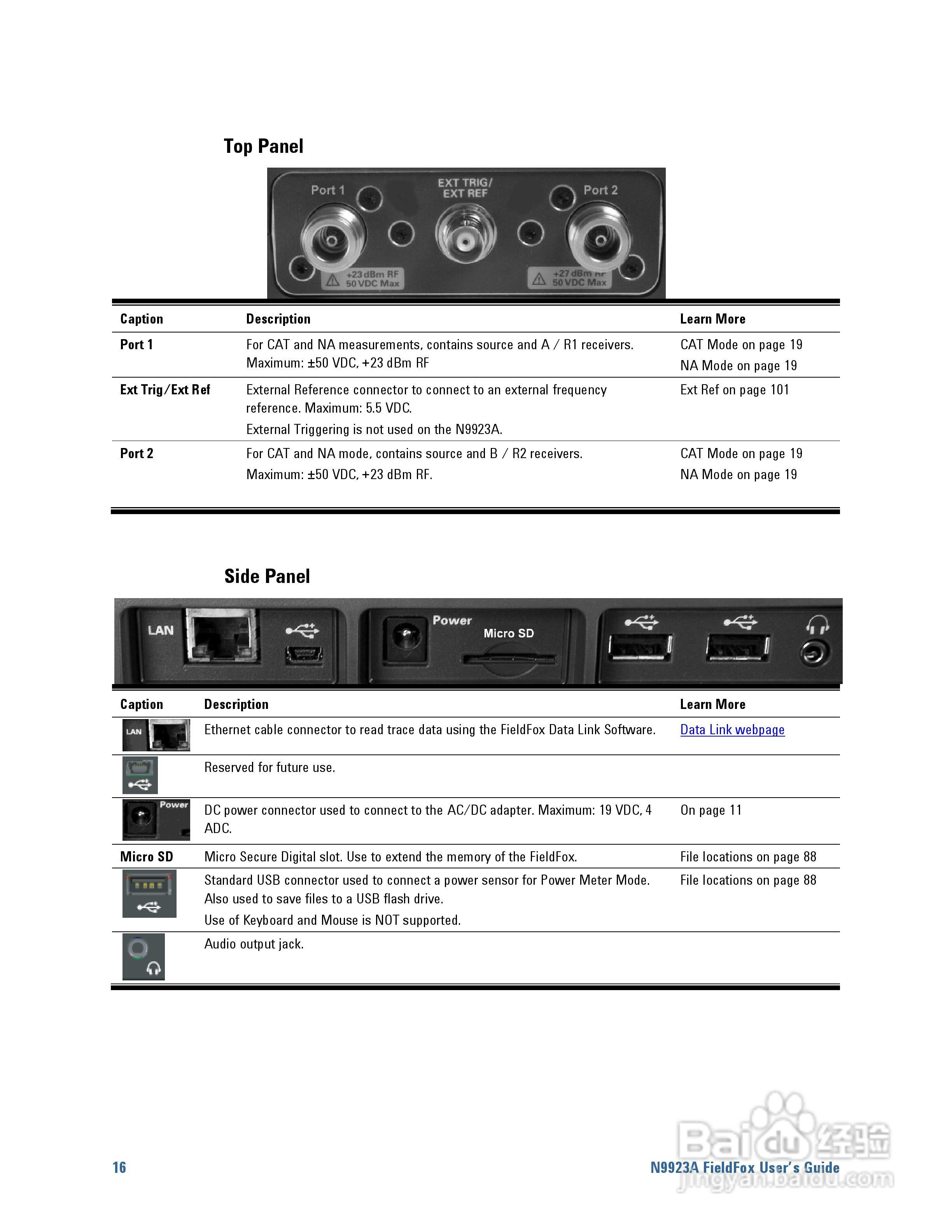 N9923A型Fieldfox手持式RF向量网路分析仪操作手册:[2]