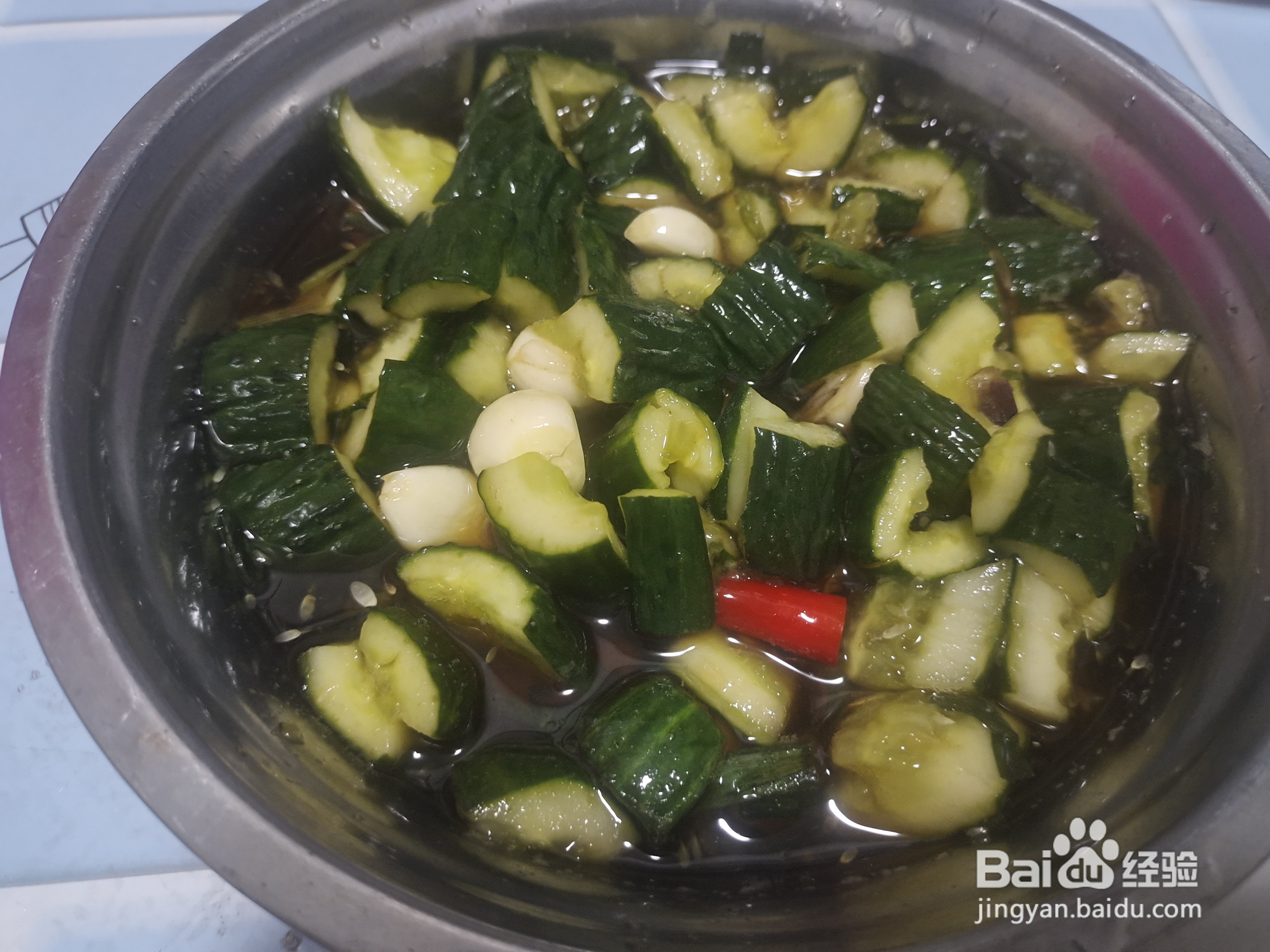 凉拌黄瓜的做法