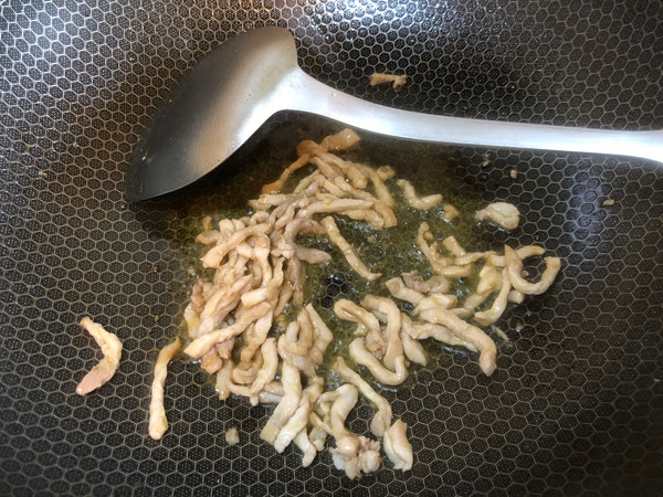 韭菜香干炒肉丝