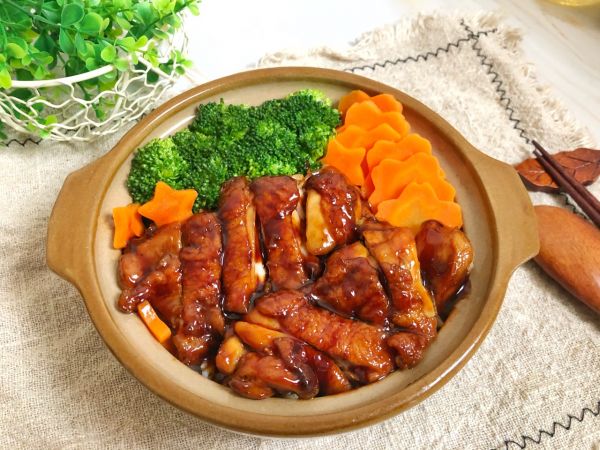 自制照烧鸡腿饭好吃到舔碗‼️简单零失败