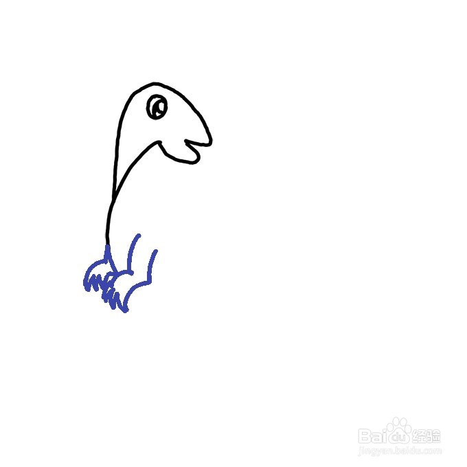 如何画慈母龙简笔画-分步图解