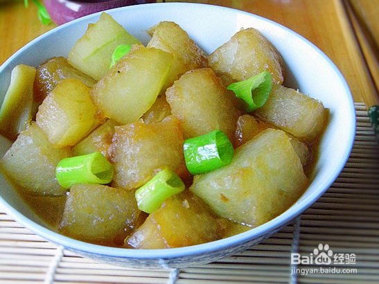 红烧冬瓜的做法