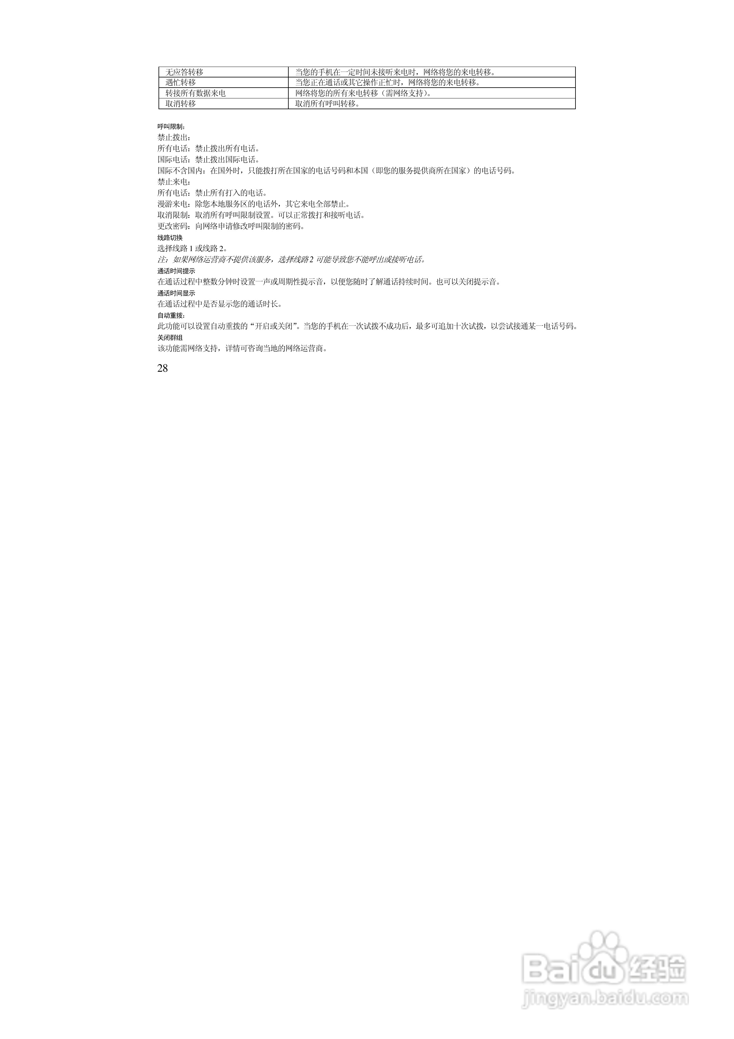 万利达MT190手机使用说明书:[3]