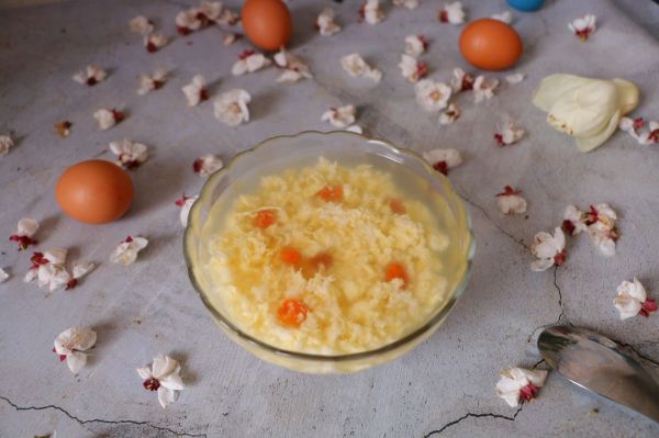 开胃滋补枸杞米酒蛋花汤