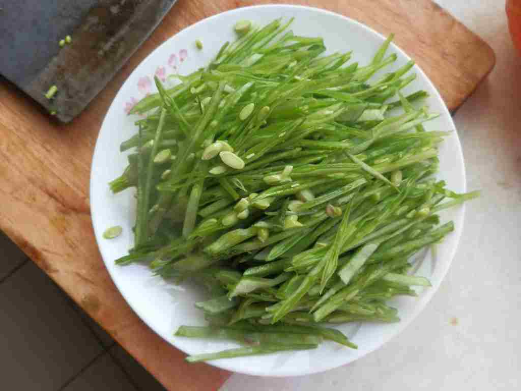 清炒扁豆丝，素食中的佼佼者！