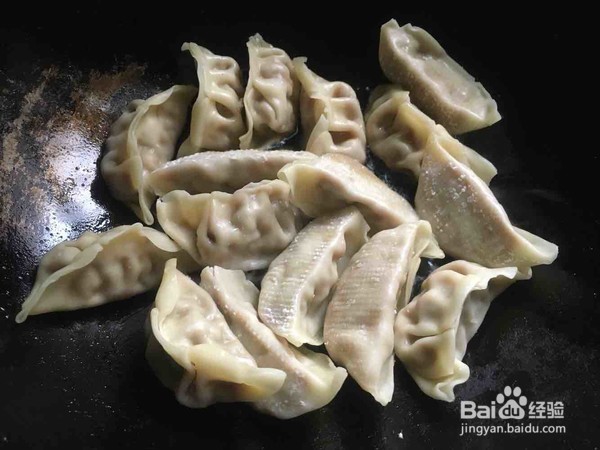 鸡蛋煎饺的制作方法