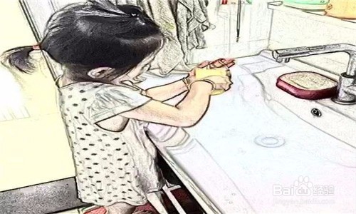 怎么教孩子洗袜子