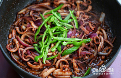 酱爆洋葱鱿鱼须