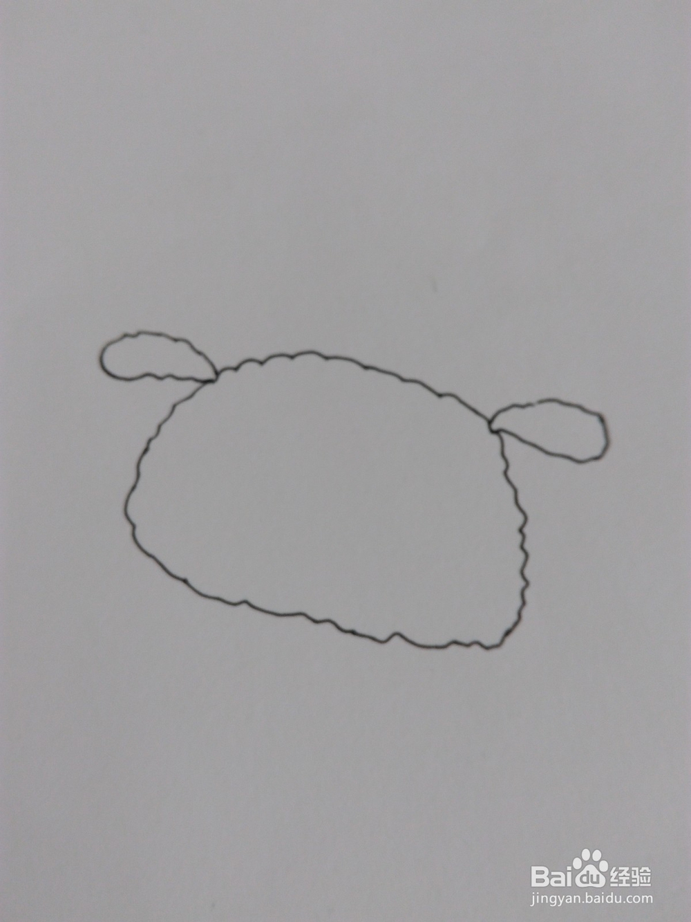 简笔画：画一只萌萌哒小白