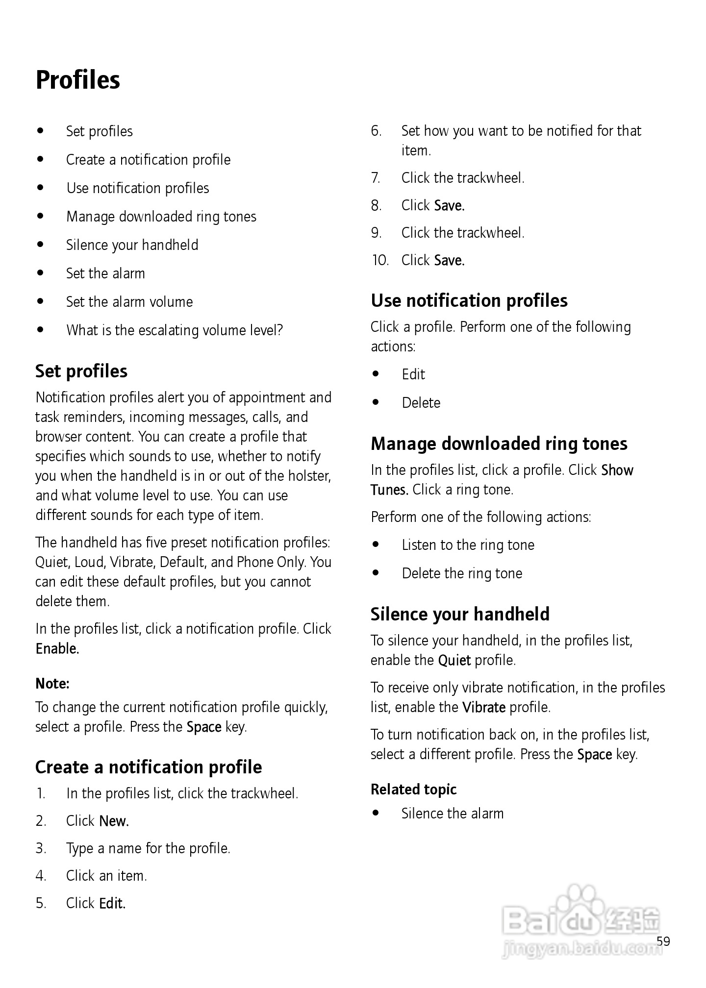 黑莓手机7750型使用说明书:[6]