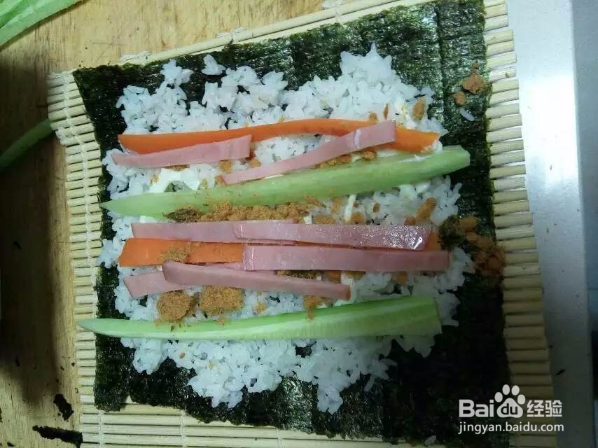 #美食#夏季旅游必备手工寿司,郊游手工便当小吃