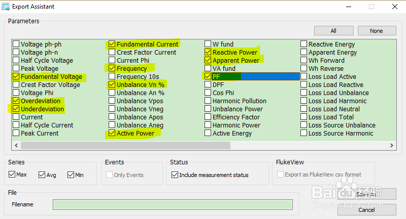 POWERLOG使用方法（5、导出TXT格式记录数据）
