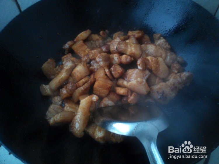 腐竹红烧肉做法
