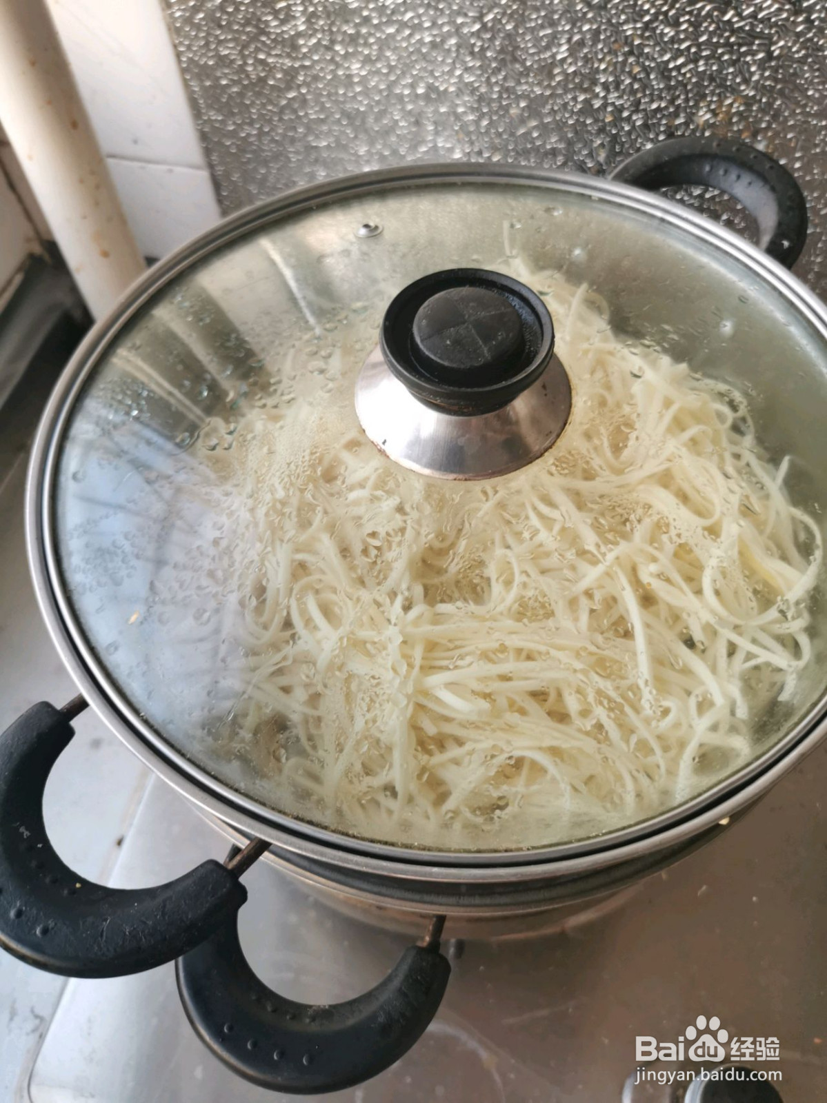 家庭版豆角焖面的做法