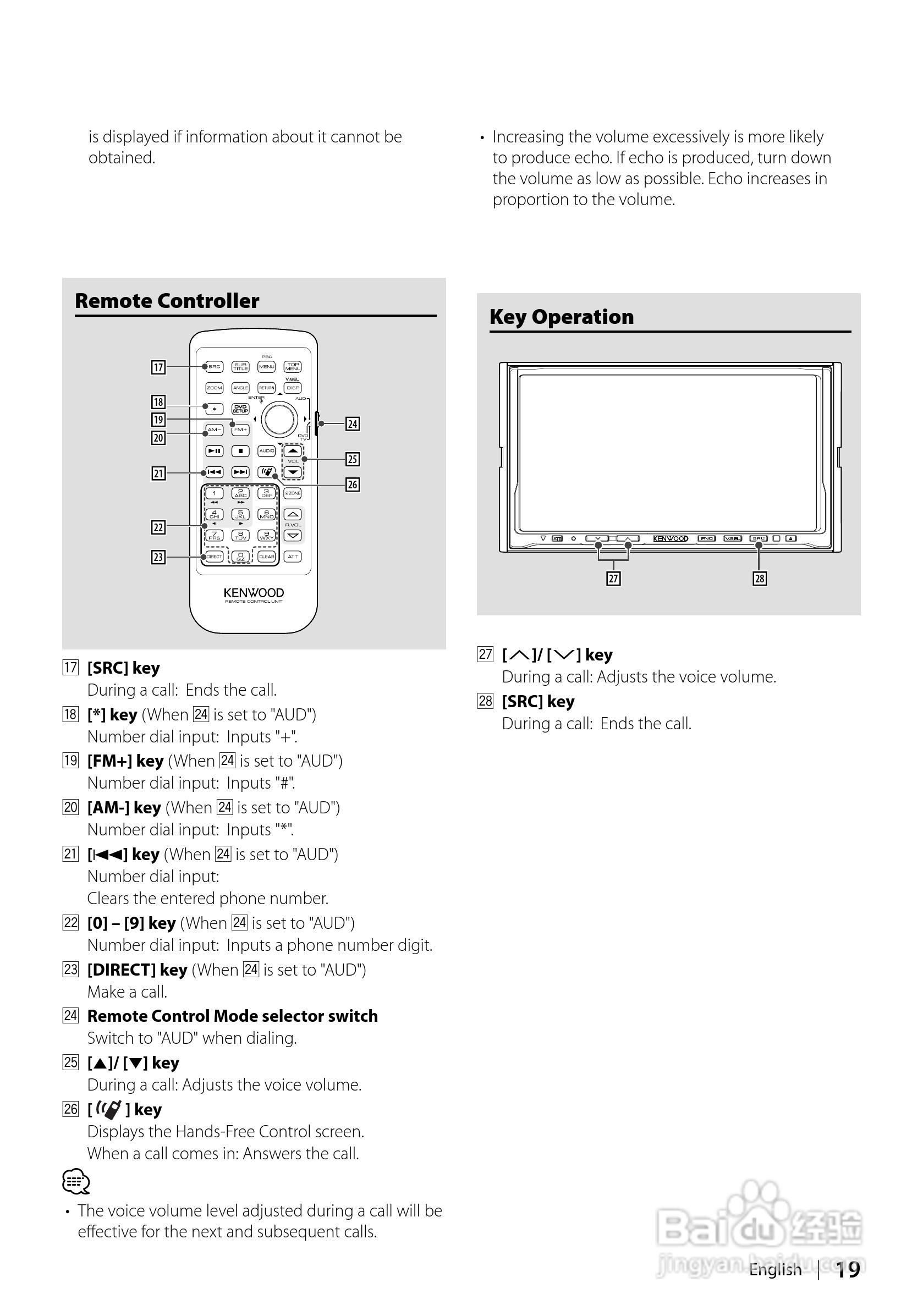 KENWOOD KCA-BT200蓝芽免提接收器使用说明书:[2]