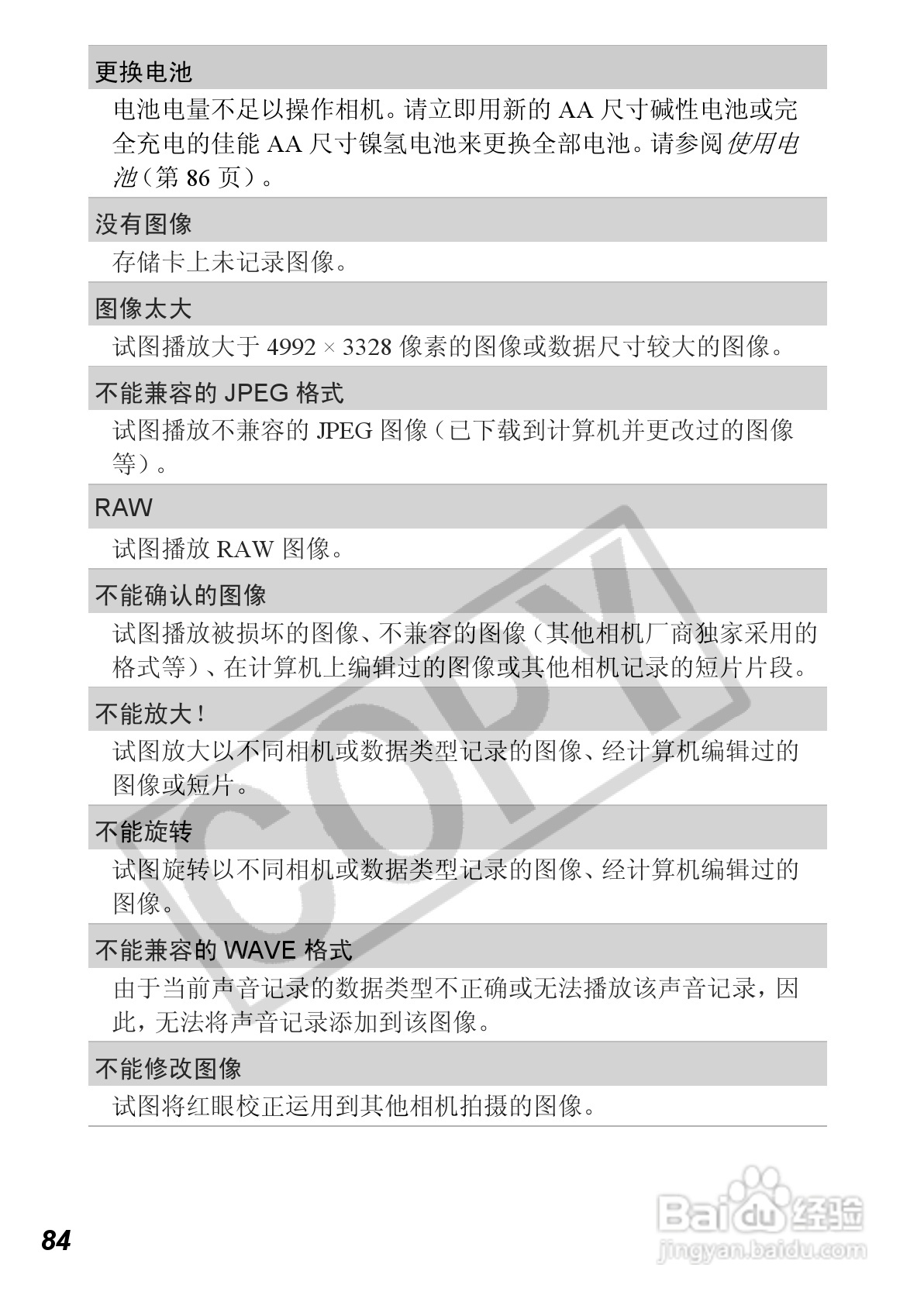 佳能PowerShot A560数码相机使用说明书:[9]