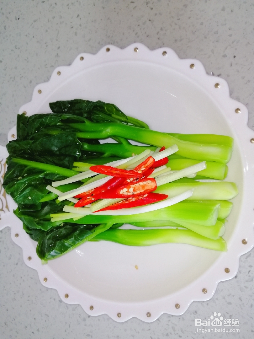毫无压力做白灼芥兰