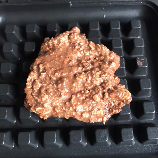 可可燕麦华夫饼