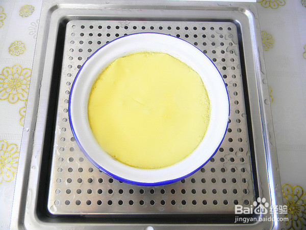 蘑菇蛋羹的制作方法