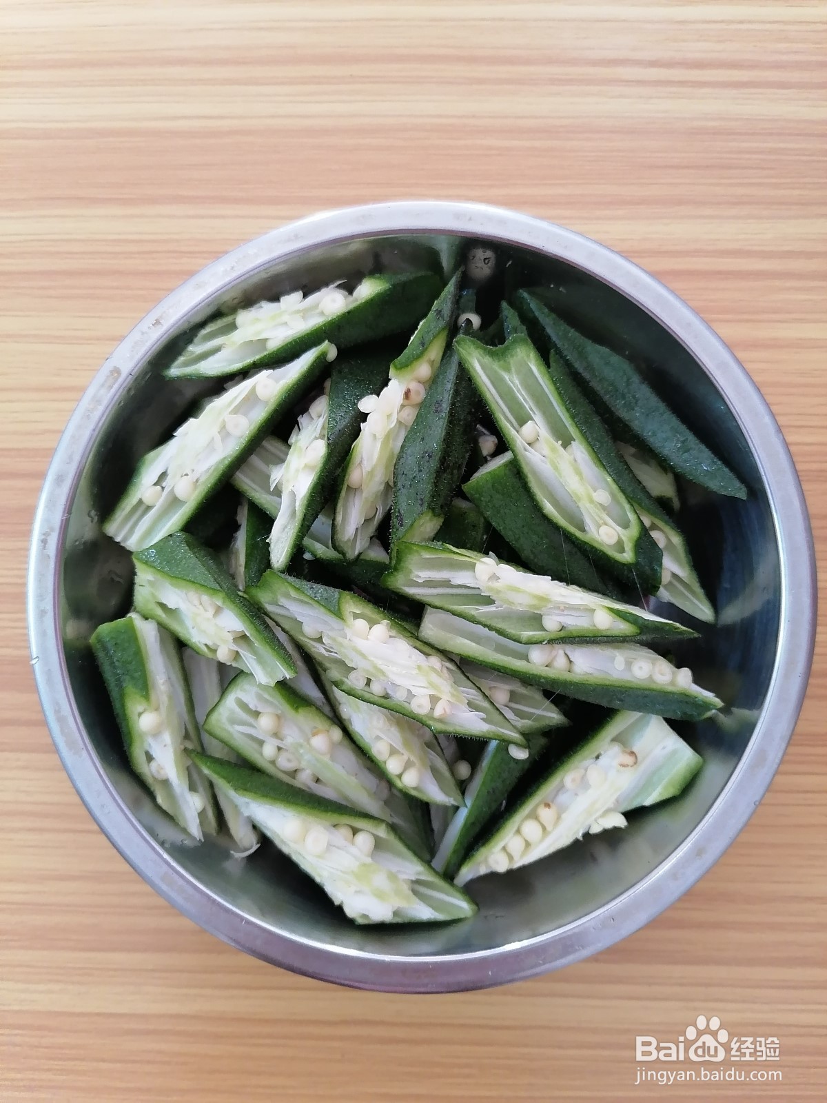 猪瘦肉快炒黄秋葵