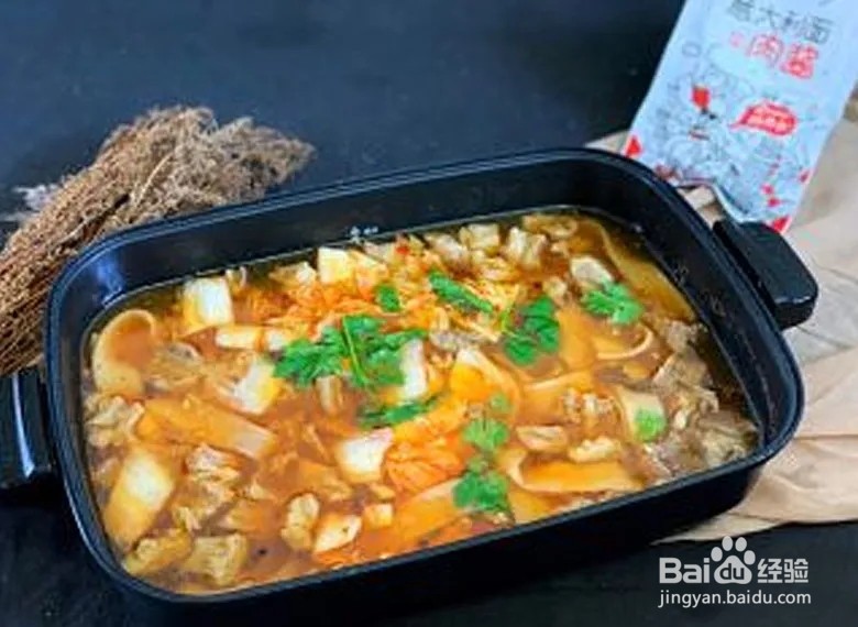 【食谱】美味的番茄泡菜肥牛锅