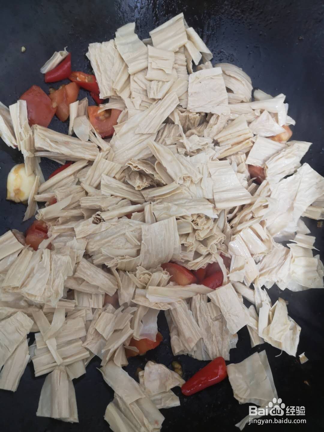 怎么制作家常菜腐竹炒肉末