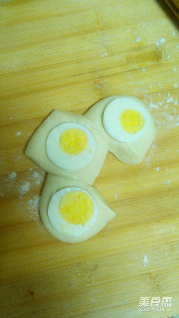 太阳蛋面包的做法