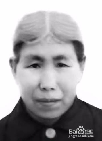 Photoshop修复带有网纹的黑白旧照片教程