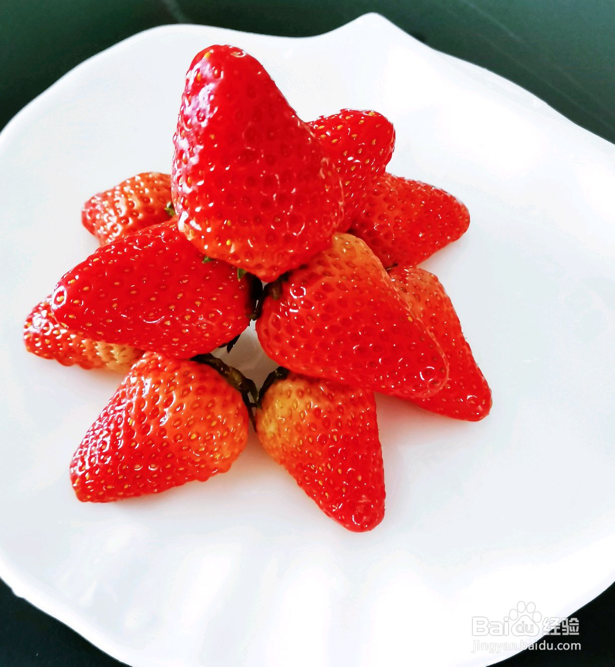 草莓琉璃果子的做法