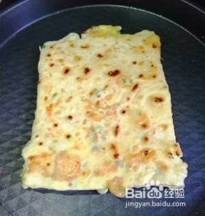 美味的单鸡蛋饼