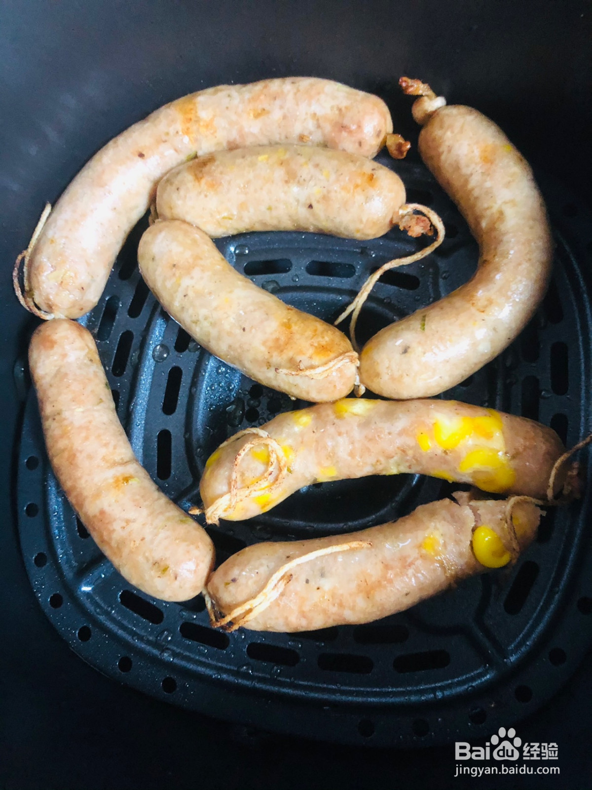 黑胡椒脆皮香肠的做法